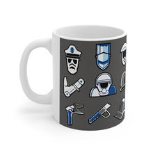 Load image into Gallery viewer, Professional Worker Police Officer #1 Ceramic 11oz Mug AI-Generated Artwork
