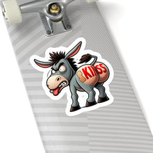 Load image into Gallery viewer, Funny Angry Stubborn Mule Vinyl Stickers, Laptop, Journal, Whimsical, Humor #2
