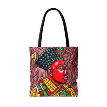 Load image into Gallery viewer, Color of Africa #6 Tote Bag AI Artwork 100% Polyester
