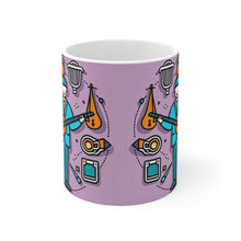 Load image into Gallery viewer, Professional Worker Musician #5 Ceramic 11oz Mug AI Artwork
