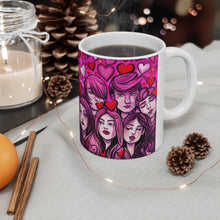 Load image into Gallery viewer, Valentine&#39;s Day From The Pink Heart #15 Mug 11oz mug AI-Generated Artwork
