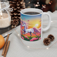 Load image into Gallery viewer, I Dream of Unicorns &amp; Butterflies #18 Ceramic 11oz AI Decorative Coffee Mug
