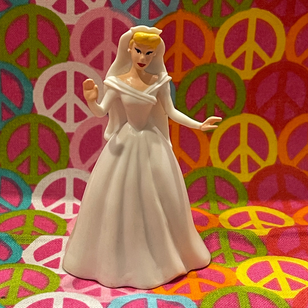 Disney Princess Cinderella White Wedding Gown Figure 3.0