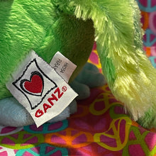 Load image into Gallery viewer, Webkinz Green and Yellow Parakeet HM354 No Code Stuffed Plush Animal Pet

