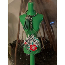 Load image into Gallery viewer, Thanks for Helping me Bloom Teacher Acrylic Keychains UV Stickers 1.96"
