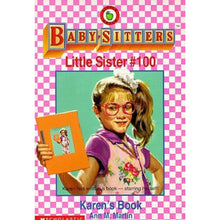 Load image into Gallery viewer, Vintage Baby Sitters Little Sister Karen's Book #100

