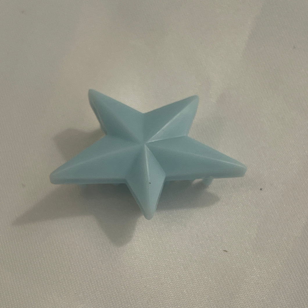 Doll Brush #4 Mini Powder Blue Star 1