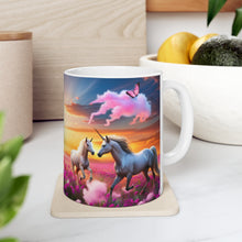 Load image into Gallery viewer, I Dream of Unicorns &amp; Butterflies #9 Ceramic 11oz AI Decorative Coffee Mug
