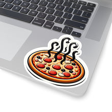 Load image into Gallery viewer, Pizza Foodie Vinyl Stickers, Funny, Laptop, Water Bottle, Journal, Food #4
