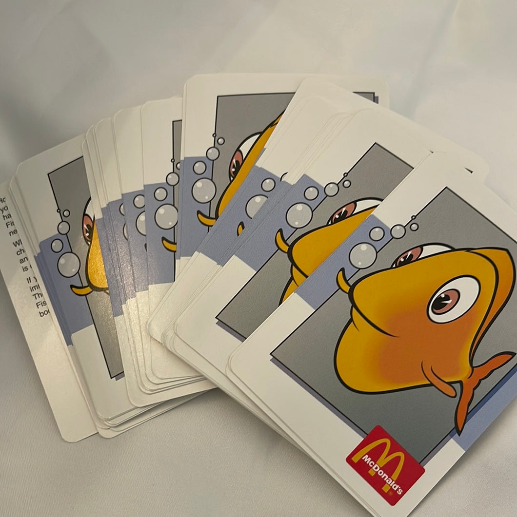 McDonald's 2002 Happy Meal McFish Matching Card Game (Pre-owned)