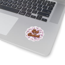 Load image into Gallery viewer, Empower yourself God is In Control Vinyl Stickers, Laptop, Diary, Journal #1
