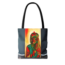 Load image into Gallery viewer, Color of Africa #3 Tote Bag AI Artwork 100% Polyester
