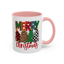 Load image into Gallery viewer, Mug - Merry Christmas Pine Trees Coffee Mug
