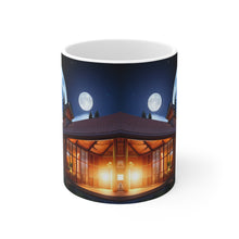 Load image into Gallery viewer, Lunar Full Moons Fantasy Art #8 Ceramic Mug 11oz AI Generated Artwork
