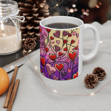 Load image into Gallery viewer, Valentine&#39;s Day From The Pink Heart #16 Mug 11oz mug AI-Generated Artwork
