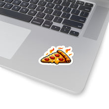 Load image into Gallery viewer, Pizza Slice Foodie Vinyl Stickers, Funny, Laptop, Water Bottle, Journal, #10
