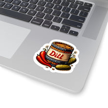 Load image into Gallery viewer, Hot Dill Pickle Barrel Vinyl Sticker, Foodie, Mouthwatering, Whimsical, Food #2
