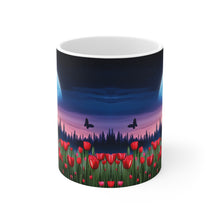 Load image into Gallery viewer, Lunar Moon Fantasy Art #9 Ceramic Mug 11oz AI Generated Artwork
