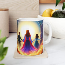 Load image into Gallery viewer, Family life is Healthy for the Soul #9 11oz mug AI-Generated Artwork
