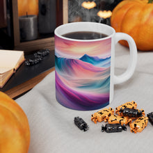 Load image into Gallery viewer, Pastel Sea-life Sunset #10 Ceramic Mug 11oz mug AI-Generated Artwork
