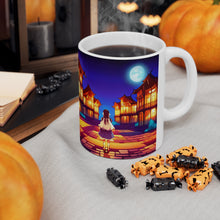 Load image into Gallery viewer, Lunar Moon Anime Fantasy Art #12 Ceramic Mug 11oz AI Generated Artwork
