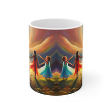 Load image into Gallery viewer, A Place of Peace Children at Play #1 Mug 11oz mug AI-Generated Artwork
