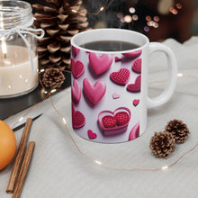 Load image into Gallery viewer, Valentine&#39;s Day From The Pink Heart #5 Mug 11oz mug AI-Generated Artwork
