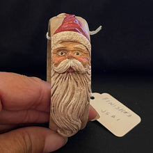 Load image into Gallery viewer, Vintage Jim Shore Chrsitmas Santa Bangle Bracelet Folk Art Holly Accent
