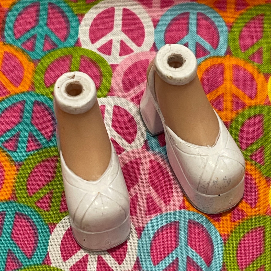 Bratz Footwear White Struttin Style Platform Shoes