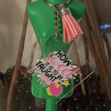Load image into Gallery viewer, How Sweet it is to be Taught by You Teacher Acrylic Keychains UV Stickers 1.96"
