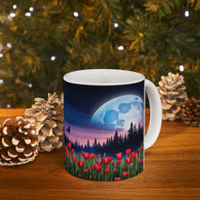 Load image into Gallery viewer, Lunar Moon Fantasy Art #9 Ceramic Mug 11oz AI Generated Artwork
