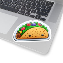 Load image into Gallery viewer, Guacamole Taco Vinyl Sticker, Foodie, Mouthwatering, Whimsical, Fast Food #1
