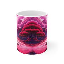 Load image into Gallery viewer, Valentine&#39;s Day From The Pink Heart #2 Mug 11oz mug AI-Generated Artwork
