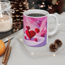 Load image into Gallery viewer, Valentine&#39;s Day is for Love #28 11oz AI Decorative Coffee Mug
