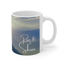 Load image into Gallery viewer, Rise and Shine #1 Ceramic 11oz Decorative Coffee Mug
