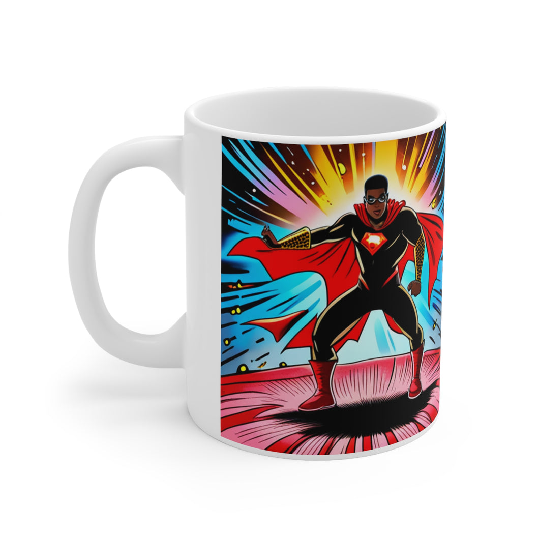 My Mini Super Teenagers Fantasy Art #12 Ceramic Mug 11oz AI Generated Artwork