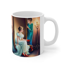 Load image into Gallery viewer, Playing Dress up Just Like Mommie #9 Mug 11oz mug AI-Generated Artwork
