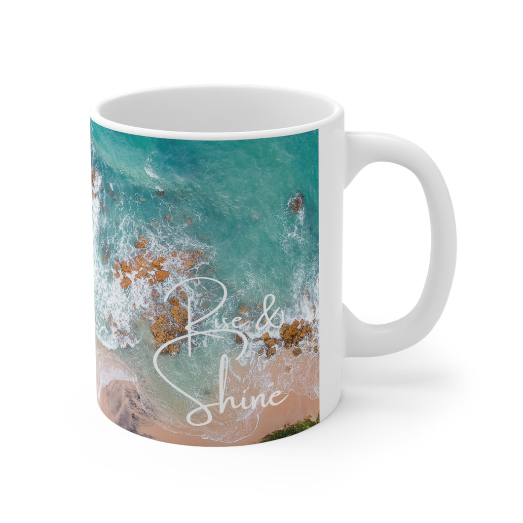 Rise and Shine #34 Ceramic 11oz Decorative Coffee Mug