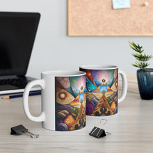 Load image into Gallery viewer, Vintage Quilted Patterns #2 Mug 11oz mug AI-Generated Artwork
