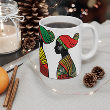 Load image into Gallery viewer, Colors of Africa Like Mother Like Daughter #3 11oz AI Decorative Coffee Mug

