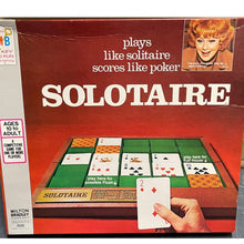 Load image into Gallery viewer, Vintage 1973 Milton Bradley Solitaire Card Game Endorsed by Lucille Ball AS Is
