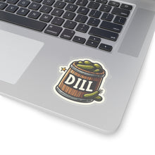 Load image into Gallery viewer, Dill Pickle Barrel Vinyl Sticker, Foodie, Mouthwatering, Whimsical, Fast Food #1
