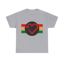 Load image into Gallery viewer, Muse Wearable Love Hearts Unisex Heavy Cotton Crewneck T-Shirt
