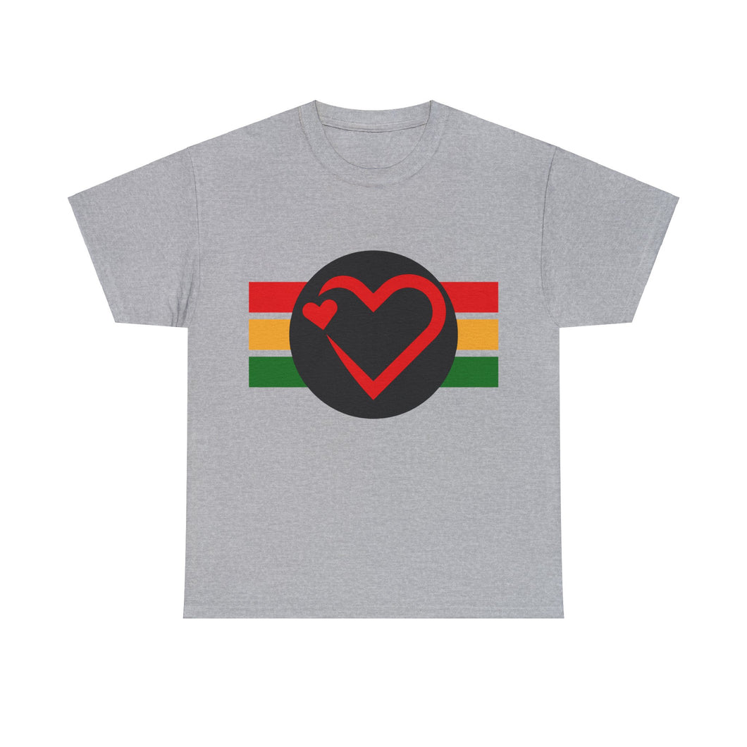 Muse Wearable Love Hearts Unisex Heavy Cotton Crewneck T-Shirt