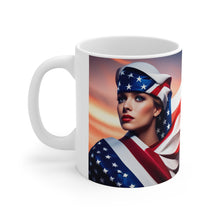 Load image into Gallery viewer, The United States of America USA Flag Eagle #6 Mug 11oz mug AI-Generated Artwork

