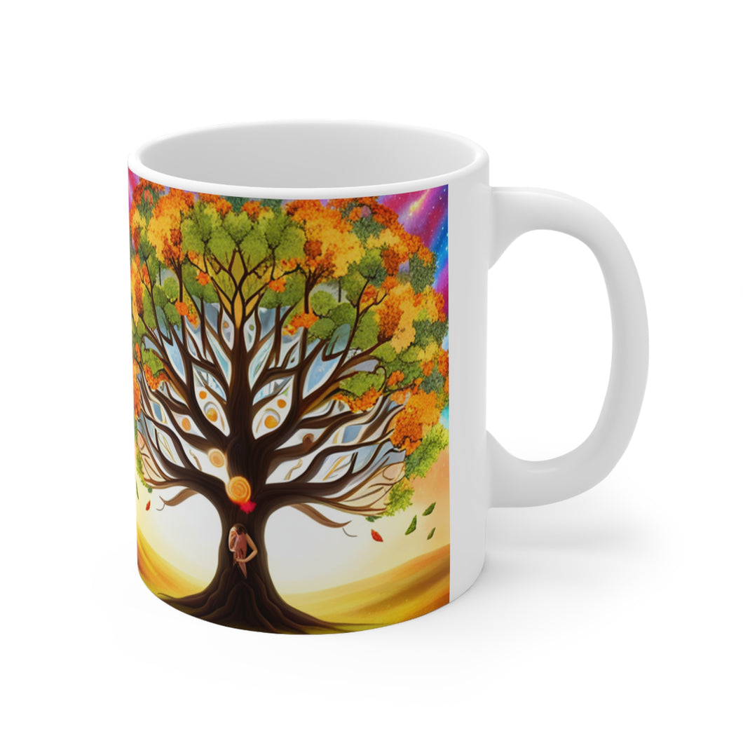 The Family Tree Foundation for Joy #4 11oz mug AI-Generated Artwork