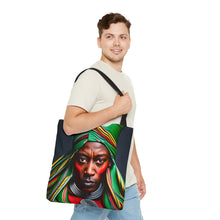 Load image into Gallery viewer, Color of Africa #4 Tote Bag AI Artwork 100% Polyester
