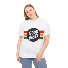 Load image into Gallery viewer, Muse Wearable Sports Good Vibes Unisex Heavy Cotton Crewneck T-Shirt
