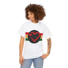 Load image into Gallery viewer, Muse Wearable Love Hearts Unisex Heavy Cotton Crewneck T-Shirt
