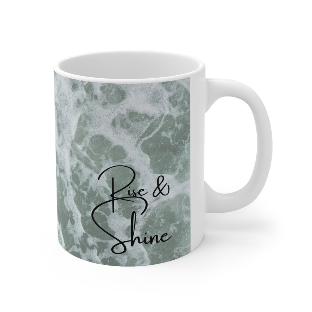 Rise and Shine #32 Ceramic 11oz Decorative Coffee Mug